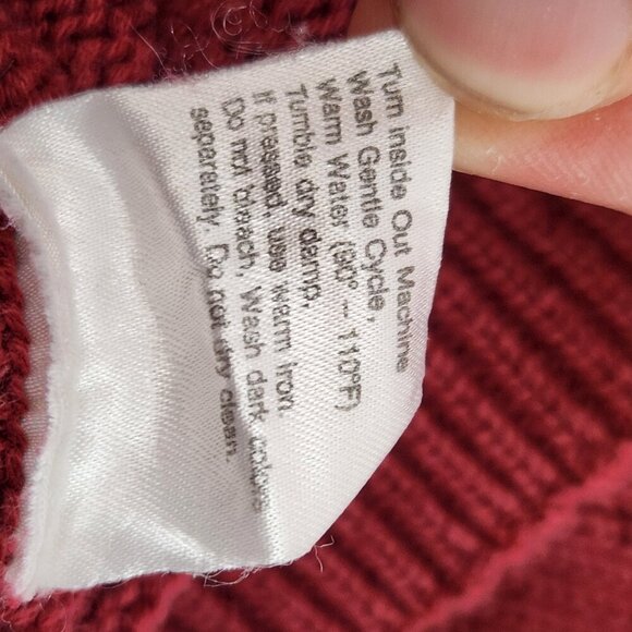 Vintage Capilano Golf Club Mens Knit Sweater Size Large La Mode - Picture 9 of 10